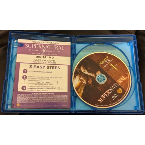  Supernatural: The Complete Series [Blu-Ray]: DVD et Blu-ray: Blu-ray