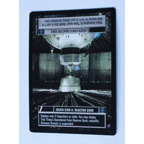 Star Wars CCG: Death Star II Limited # Death Star II Reactor Core (A) dark 2000