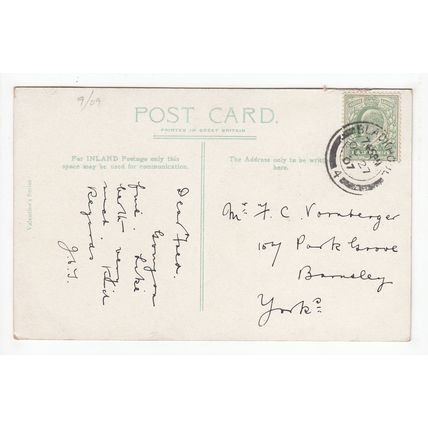 The Imperial Hydropathic Hotel Blackpool 1907 Postcard