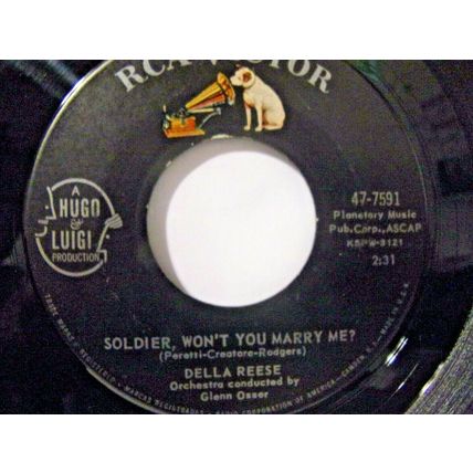 Della Reese-Don't You Know / Soldier, Won't You Marry Me?-45rpm-1959-EX
