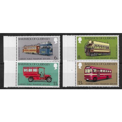 GUE 1979 U/M (SET) 'PUBLIC TRANSPORT' (4v) (EBID78-755)