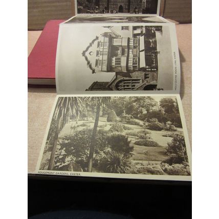 EXETER, DEVON vintage unposted 6 view Lettercard /