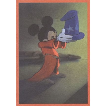 Mickey Mouse The Sorcerers Apprentice Film Still Postcard