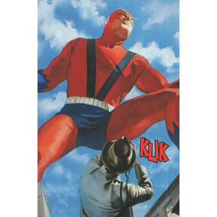 The Avengers Giant Man Phil Sheldon Marvel Comic Book Postcard