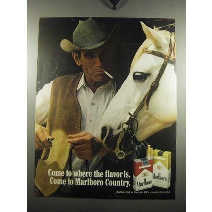 1971 Marlboro Cigarettes Ad