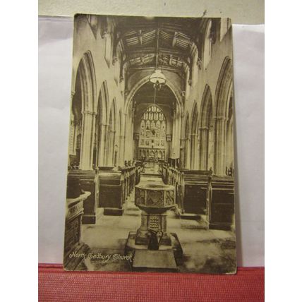 CHURCH, NORTH CADBURY, WINCANTON, SOMERSET unused postcard /
