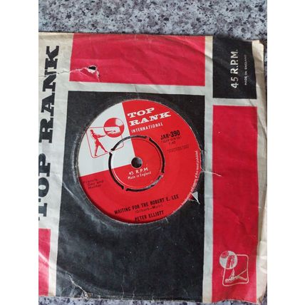 Peter Elliott – Waiting For The Robert E. Lee (JAR390) 1960 (7" Single)