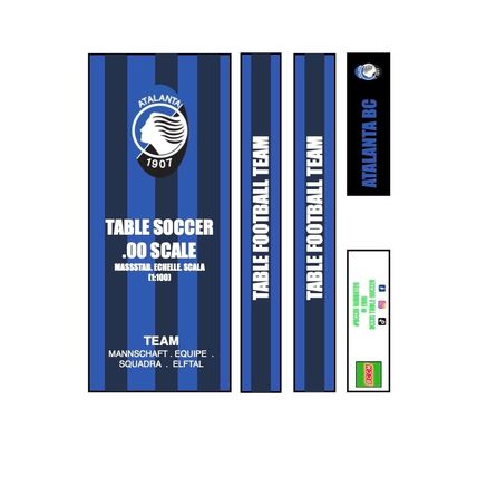 Table Football Subbuteo Box Label Atalanta BC (ITA) 2023