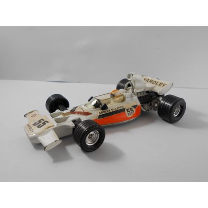 Corgi #55 Yardley Mclaren ford M19A F1 12cm Long (white) used condition
