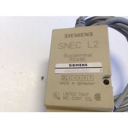 NEW 6RA8-222-8KA5 SIEMENS SINEC L2 BUSTERMINAL RS485,6RA8222-8KA5,HA