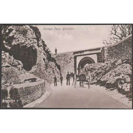 Europa Pass, Gibraltar, c.1910 - Benzaquen & Co Postcard