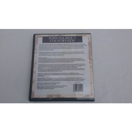 CD ROM- John Palmer's Countryside Debbi Moore Designs