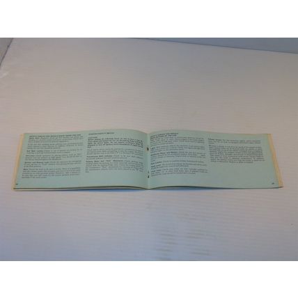 1973 Plymouth Fury Operators Owners Manual