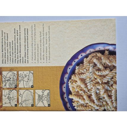 Vintage 1990's Buitoni Pasta Book