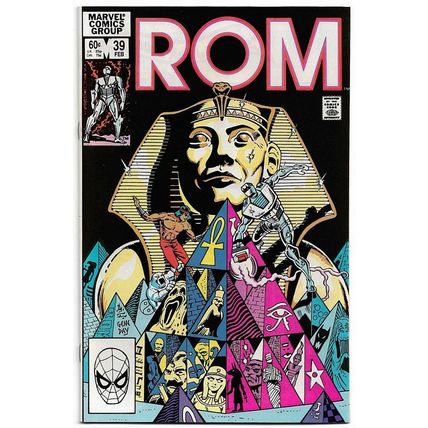 ROM #39 (1983) *Marvel Comics / Cover Artwork By Gene Day / Doctor Dredd*