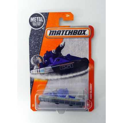Matchbox H20 Glider 68/125 Blue Die-Cast Boat 2016
