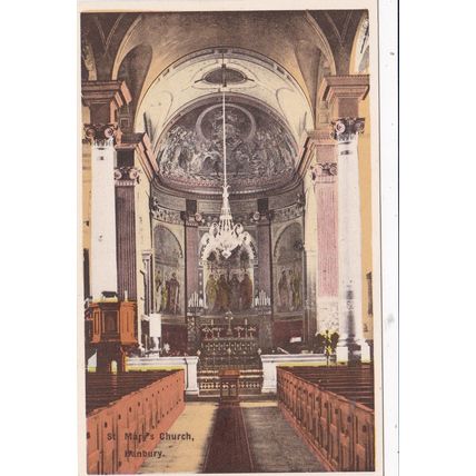 E62 BANBURY - ST MARYS CHURCH INTERIOR