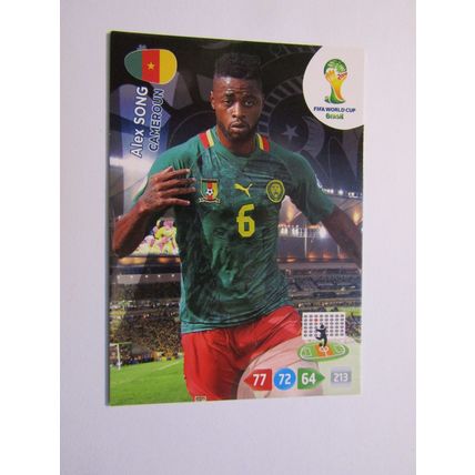 Alex Song - Cameroun - 2014 Panini Adrenalyn XL Brazil World Cup (ef1)