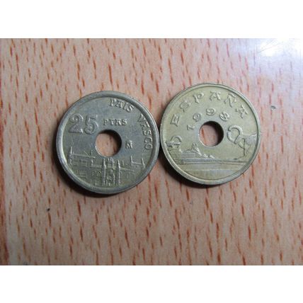 Spain 1993 Juan Carlos 25 Peseta Coin