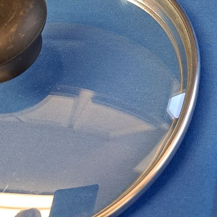 Wearever GLASS REPLACEMENT LID 5 1/2" Handle Cover Pot Pan Skillet Sauce