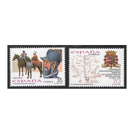 Spain 1998 [SLL] 400th Anniversary Series of the Founding of New Mexico (MNH)
