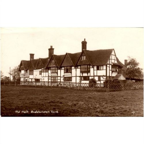 Kent - BIDDENDEN - Old Hall - RP - by Camburn - c.1925/30