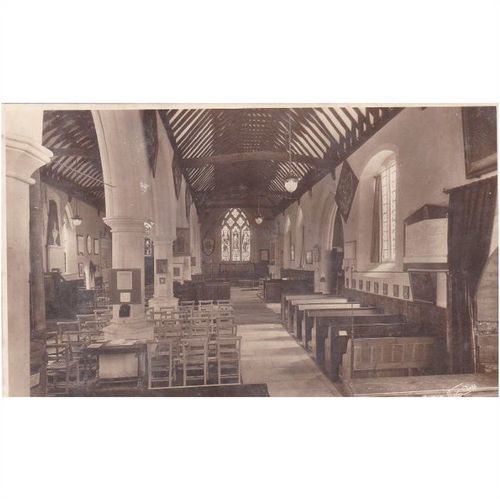 Interior of Godshill Church Isle of Wight Postcard(IOW71148)