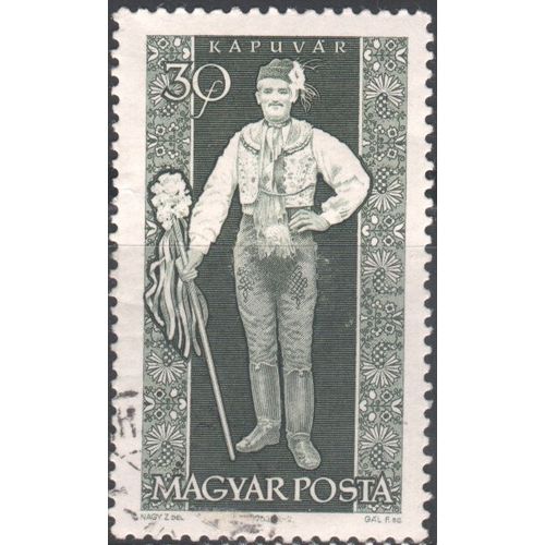 Hungary 1963 - SG1935 - 30ft - "Kapuvar" (Provincial Costume) - used