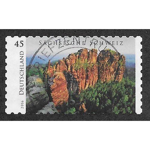 GER 2016 €0.45(S/A) 'LITTLE SWITZERLAND, SAXONY' FINE USED (EBID56-480)