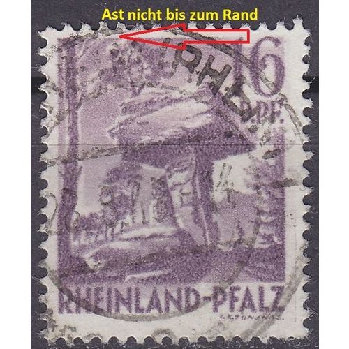 GERMANY Alliiert Franz. Zone [RheinlPfalz] MiNr 0022 y II ( O/used ) [01]