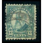 Used 622 13c Benjamin Harrison Barely Clears M09556