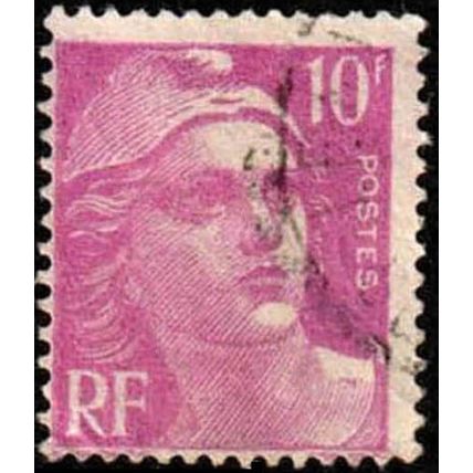 France 1947 Marianne 10f Used Stamp