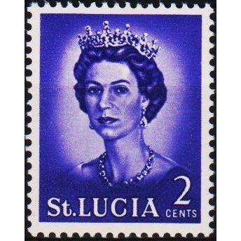 St Lucia. 1964 2c S.G.198 Mounted Mint
