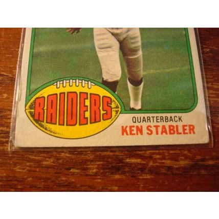 1976 Topps, KEN STABLER, Raiders, #415