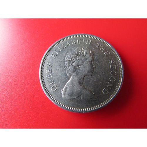 1980 QUEEN ELIZABETH II HONG KONG ONE DOLLAR FREE POST. C