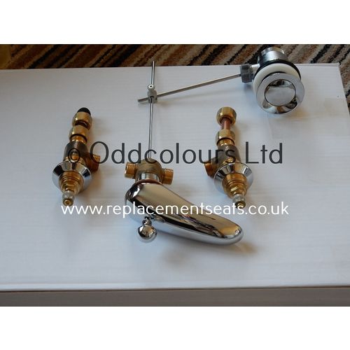 Armitage Shanks Millenia 3-tap hole basin mixer CHROME S7310AA