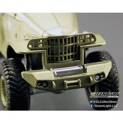 1/64 Greenlight "Stacey David's Gearz" 1941 military 1/2 ton "Sgt Rockzz' picku