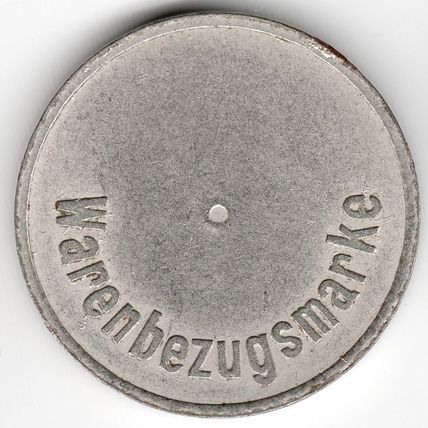 Germany : Automatic Token : Warenbezugsmarke (no other marking)