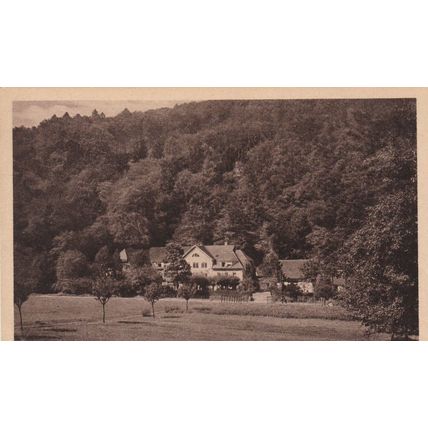Kyburg Hotel Restaurant Freiburg Gunterthal Germany Postcard unused VGC