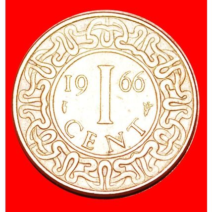 NETHERLANDS SHIP (1962-1972): SURINAME ★ 1 CENT 1966! LOW START★NO RESERVE