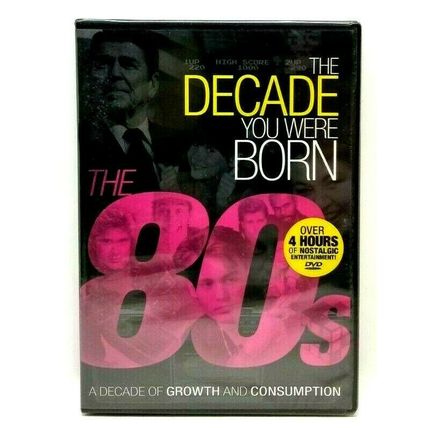 The Decade You Were Born: The 80's (2012 DVD) New Sealed (L54)