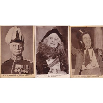 Henry & Lytton The Sorcerer 3x Old Real Photo Theatre Postcard s