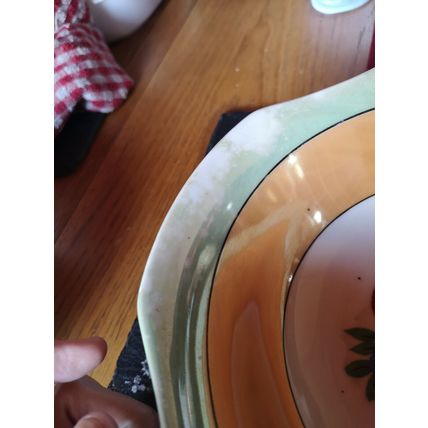 Serving Bowl lustre Ware Strawberry Design