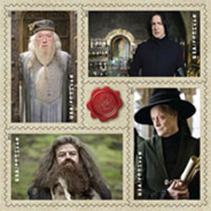 Harry Potter Limited Edition Current Rate Postage Stamps Scott 4844a