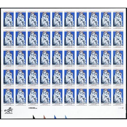 2165a, Complete Imperforate Error Sheet of 50 Stamps MNH CV $1250+ Stuart Katz