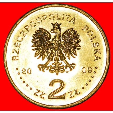 TABLE: POLAND★2 ZLOTY 1989 2009 NORDIC GOLD UNC MINT LUSTRE★LOW START★NO RESERVE