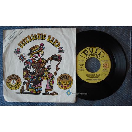Jerry Mantron Supersonic Band/Big Fool 1975 7inch single Pop Disco Ita