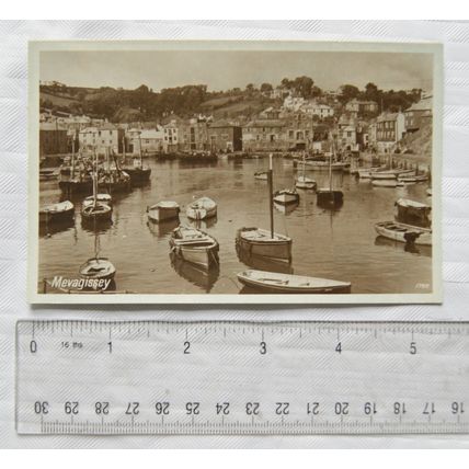 vintage postcard Mevagissey