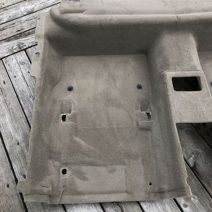 Volvo OEM Tan Interior Rear Carpet Floor S80 2007-2016 Mocha