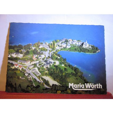 MARIA WORTH, AUSTRIA used postcard 1982 pm #
